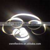 Custom 1.5cm Silver Double Sided Reflective Elastic Tape for Infant Clothing thumbnail-1