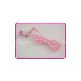 Durable Pink Tour Noise Cancelling Earphones With Volume Control For Mp3 Players