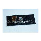Personalised Logo Embossing Bar Mats For Glasses , Custom Drink Coasters