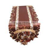Nice Embroidery Designs Maple Leaf Table Runner for Decoration thumbnail-4