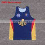 Wholesale Running Singlets Custom Design thumbnail-2