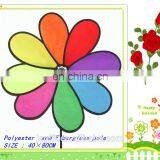 China Supplier Cheap Wholesale Polyester Craft Garden Decoration Windmill thumbnail-1