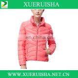 girls fashionable clothing for winters feather down jacket