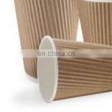 Kraft Double Wall Ripple Coffee Cups thumbnail-6