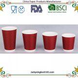 Disposable Paper Coffee Cups With Lids , To Go Coffee Cups , Party Favor Tablewares thumbnail-4