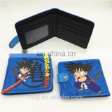 New Design Dragon Ball Z Leather Wallets Short PU Cartoon Anime Wallets