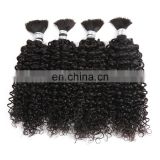 brazilian bulk hair extensions without weft