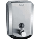 Stainless steel single-hole soap dispenser