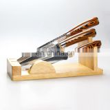 Hot Selling Wholesale Kitchen Cutlery Wooden Knife Block Set thumbnail-2