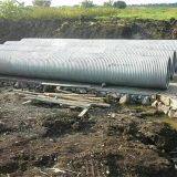 Arch Corrugated Galvanized Culvert, Corrugated Steel Plate Section Waterdrainage Pipe for Irrigation Supply and Drainage Pipes thumbnail-3