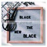 Wholesale Shabby Chic Farmhouse Rustic Frame Board Felt Letter thumbnail-2