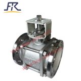 Wcb Ceramic Abrasion Resistant Flange Ball Valve for chemical industry or fly ash system in coal power station