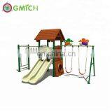 More Functional Cubby House Kids Swings Slide Sets With Slide for JMQ-G193F thumbnail-7