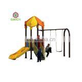 Kids Slide and Swing Play Ground Outdoor Backyard Playground Equipment Patio Swing for Sale JMQ-18158C thumbnail-2