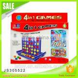 Hot selling 4 in 1 tic tac toe game pieces for kids