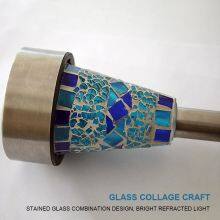 Mosaic Solar Outdoor Lawn Light Waterproof Ip55 Stainless Steel Garden Led Decoration Light for Landscape Yard Pathway thumbnail-4