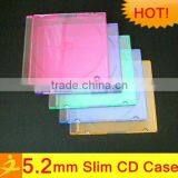 5.2mm slim clear jewel cd case