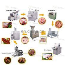Commercial Large Capacity Sausage Production Line Stainless Steel Popular Sausage Filling Machine thumbnail-5