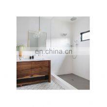 Double Modern Makeup Wooden Bathroom Vanity Cabinets With Mirror Lights thumbnail-2