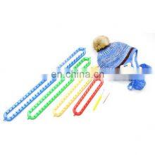 Best Quality Plastic Long Knitting Loom Colorful Home DIY Knit Set thumbnail-2