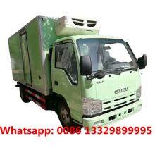 ISUZU 2T Loading Capacity Refrigerated Truck for Meat/milk/fish/frozen Chicken Reefer Box Van Type Freezer Vaccine Transporter for Sale thumbnail-1
