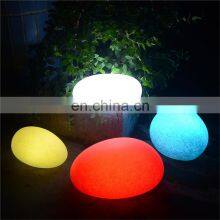 Garden Waterproof Simulation LED Cobblestone Lamp Outdoor Garden Patio Solar Led Ball Sphere Stone Light Lamp