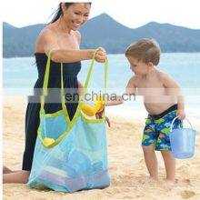 Cost Effective Premium Quality Sustainable Eco Friendly Reusable Custom Trendy Summer Cute Mesh Kids Beach Bag thumbnail-2