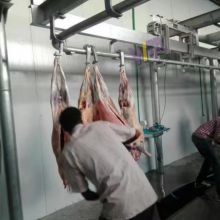 Halal Slaughterhouse Solution Goat Slaughtering Equipment Abattoir Lamb Sheep Skinning Machine UAE