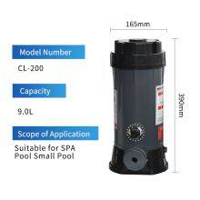 Automatic Pool Chemical Dispenser Swimming Pool Chlorine Feeder thumbnail-2