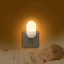 Portable Modern New Eye Protection Plug in Wall Type Indoor Mini LED Night Light for Baby Sleeping thumbnail-6