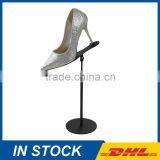 Black Shoe Display Stands, Metal Shoe Store Display Racks
