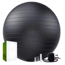 Eco-friendly PVC Anti Burst Heavy Duty Stability Fitness Exercise Yoga Gym Ball With Pump thumbnail-4