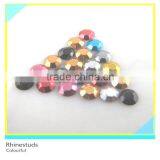 Hot Fix Rhinestud Green Round Flatback Metallic Ss6 2mm 600 Gross Package thumbnail-2