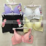 2.05USD Factory Supply Directly Hot High Quality Push Up Beautiful Yough girls bra and panty girl photo /32-36B Cup(gdtz068)