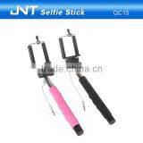 2015 High Quality Wholesale QC15 Selfie Handheld Stick,selfie Stick Cable Take Pole Selfie Stick thumbnail-3
