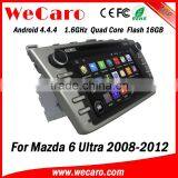 Wecaro in Dash 2 Din Touch Screen Android 4.4.4 Car Dvd Gps Navigation Radio Gps Car Media Player for Mazda 6 2008 -2012 thumbnail-6