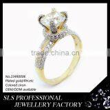 Jewelry Fashion Wholesale Jewelry Latest Designs in 2015 Micro Pave Jewelry CZ Silver 925 New Model Ring thumbnail-1