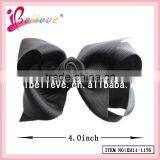 2015 New Special Design 4 Inch Ribbon Bow Green Hair Accessories (XH11-1176) thumbnail-3