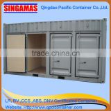 20ft/20dv/20HC/40GP/20GP ISO1496 steel door side open storage container