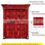 Fancy Design 100% Brazil Rosewood Apartment Exterior Door Quality Choice thumbnail-2