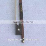 Quality Pernambuco Round Stick Violin Bow Round Bow Ebony Frog thumbnail-4