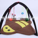Bee Cat Play Tent With Toys in Brown thumbnail-1