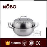 Multifunctional Stainless Steel Couscous Stock Pot With Steamer thumbnail-1