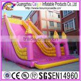 Pink Inflatable Dry Slide With Arch Hot Sales thumbnail-4