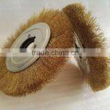 Crimped Circular Steel Wire Brush thumbnail-5