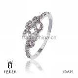Fashion 925 Sterling Silver Ring - 156819 , Wholesale Silver Jewellery, Silver Jewellery Manufacturer, CZ Cubic Zircon AAA