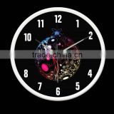 12" Smart light silence metal wall clock
