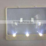 Reading Magnifier With Three LED Lights