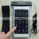 Mobile phone waterproof bag with Armband for Iphone ,Samsung etc