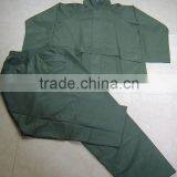 Industrial Waterproof Polyester Pvc Rainsuit thumbnail-1